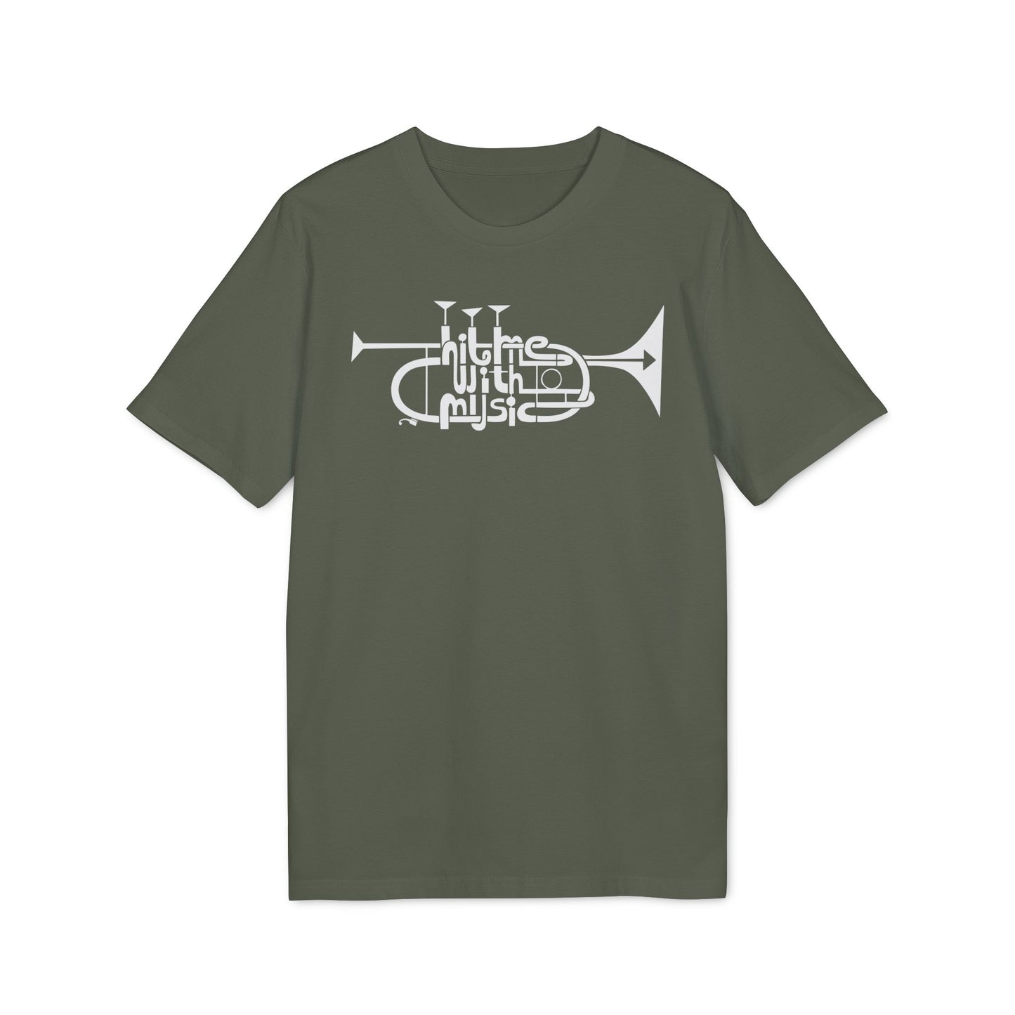 Hit Me With Music T Shirt (Coton Bio Premium)