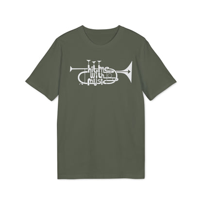 Hit Me With Music T Shirt (Coton Bio Premium)
