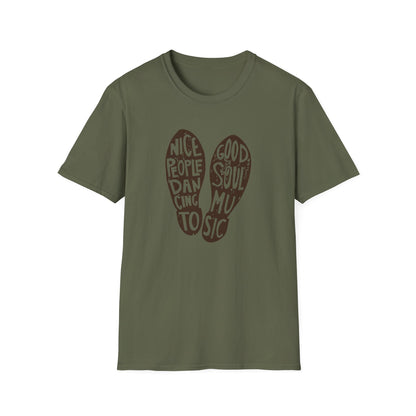 Nice People Dancing To Soul Music T Shirt - Léger