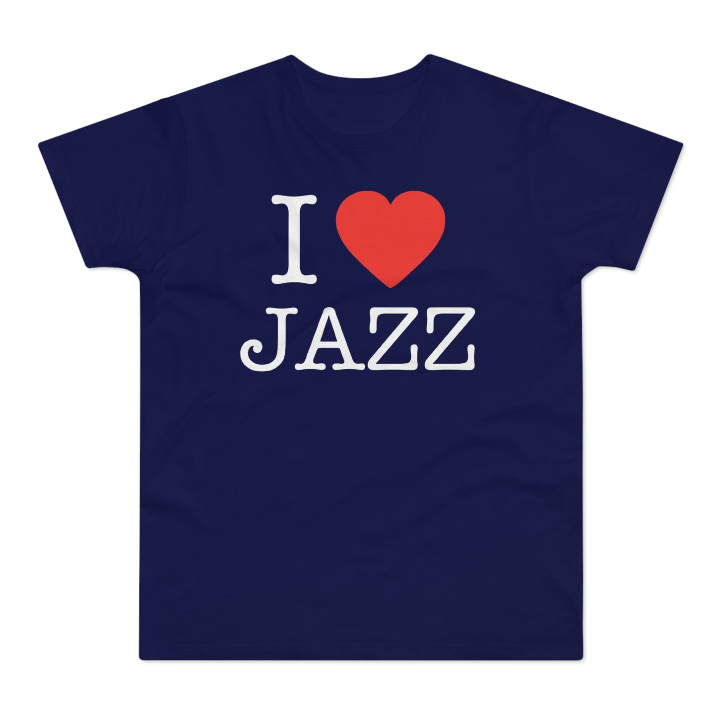 I Love Jazz T Shirt (Poids Standard)