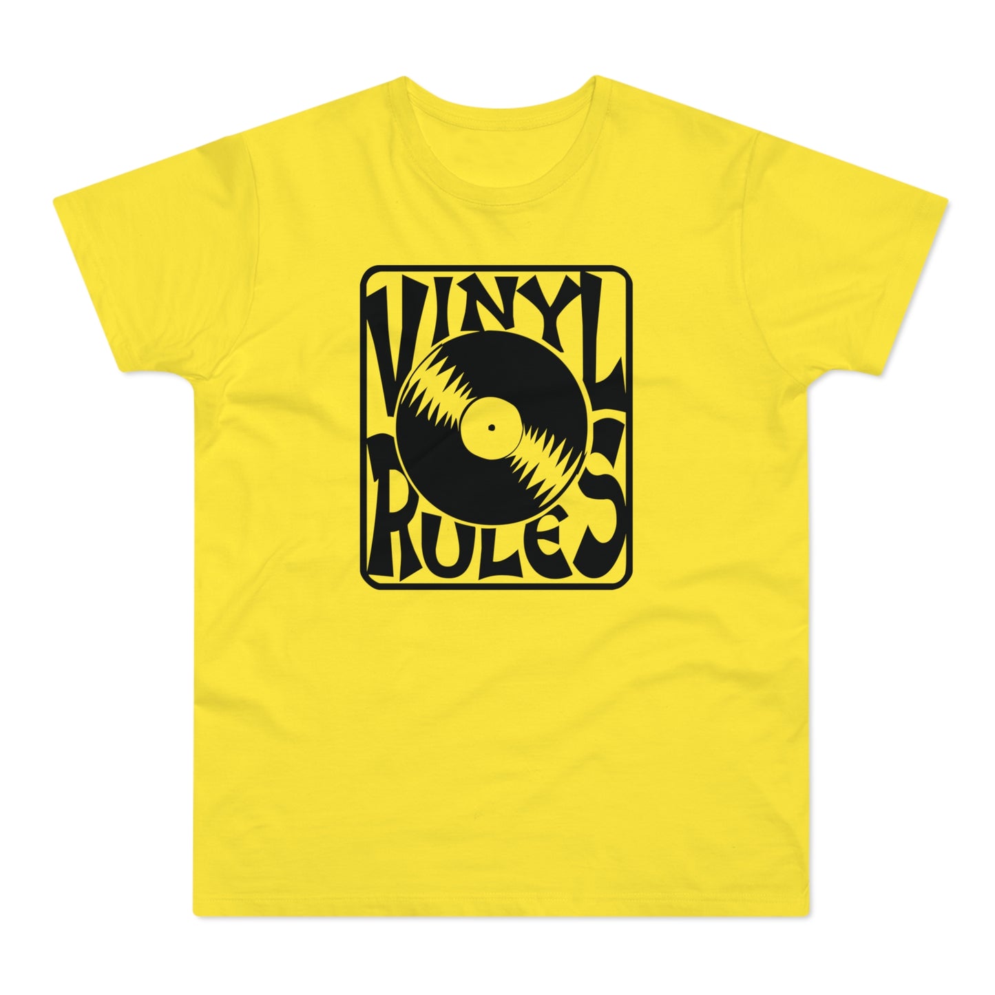 Vinyl Rules T Shirt (Poids Standard)