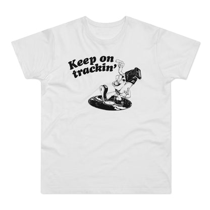 Keep On Tracking T Shirt (M) - DEADSTOCK - NUR NOCH 1 STÜCK - 40 % RABATT