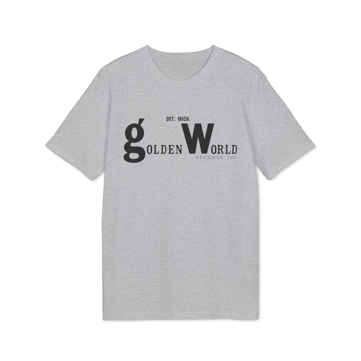 Golden World Records T Shirt (Coton Bio Premium)