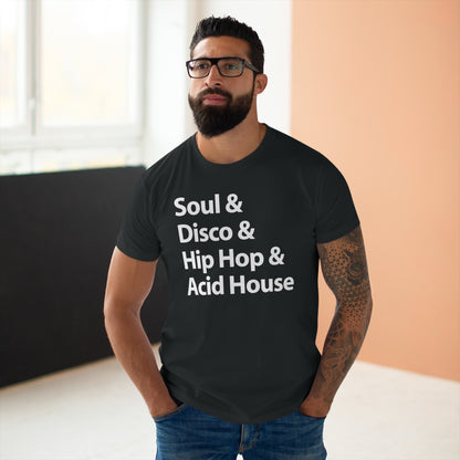 Soul Disco Hip Hop Acid House T Shirt (Poids Standard)