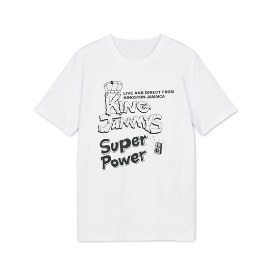 King Jammy's Super Power T Shirt (Coton Bio Premium)