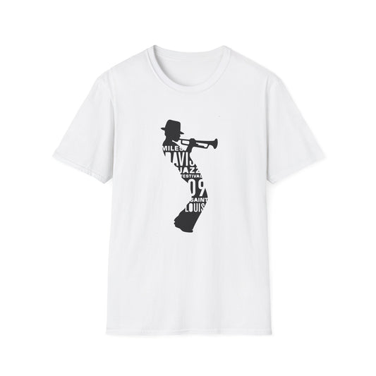 Miles Davis T Shirt - Léger   Design 2