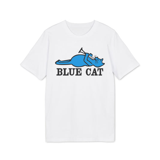 Blue Cat Records T Shirt (Coton Bio Premium)