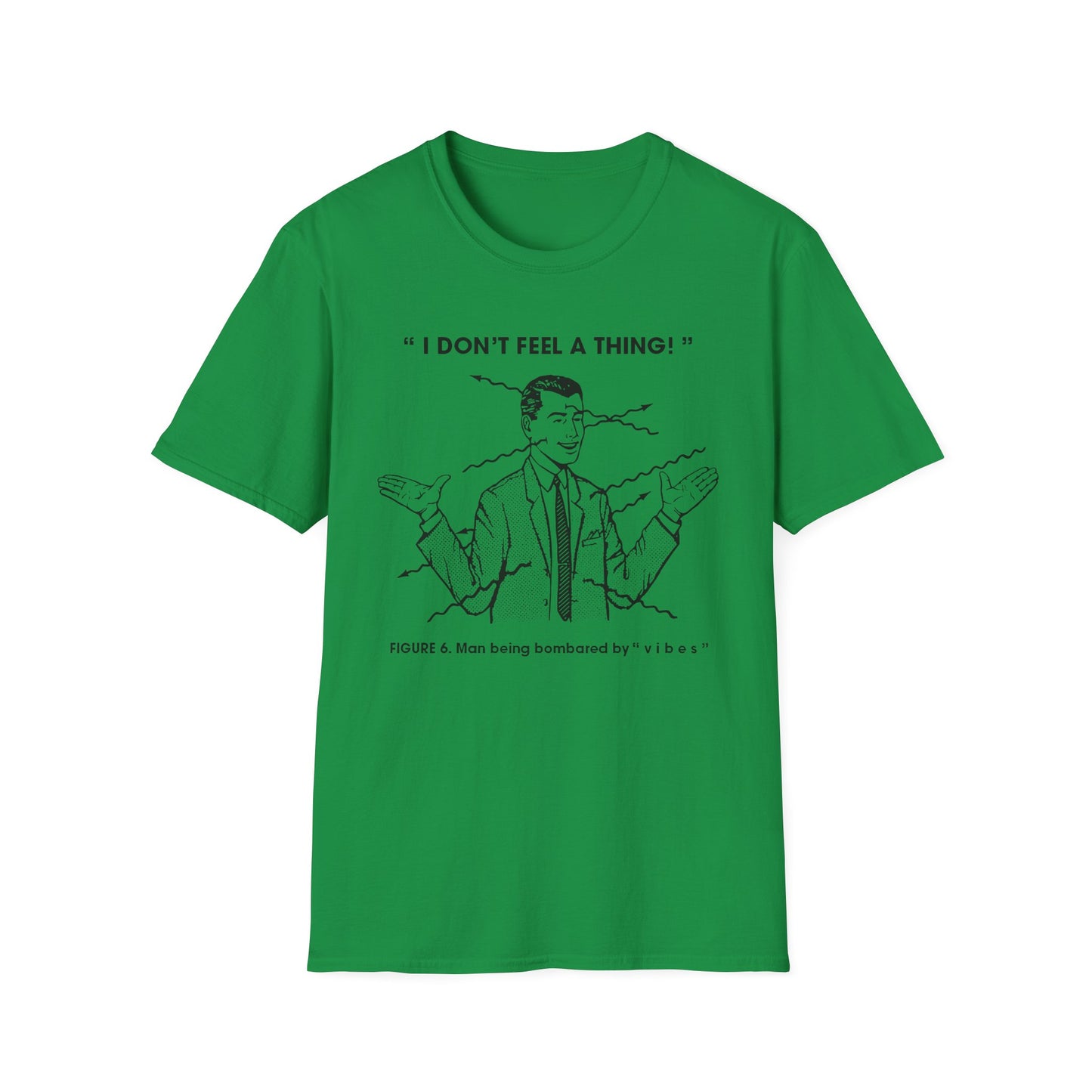 Bombarded By Vibes T Shirt - Léger