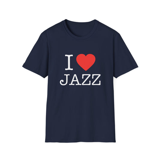 I Love Jazz T Shirt (L) | DEADSTOCK | DERNIÈRE PIÈCE | -50 %