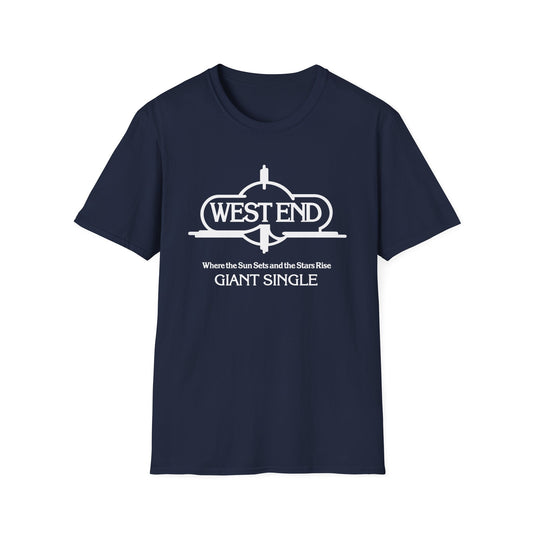 West End Records "Where The Sun Sets" T Shirt - Léger