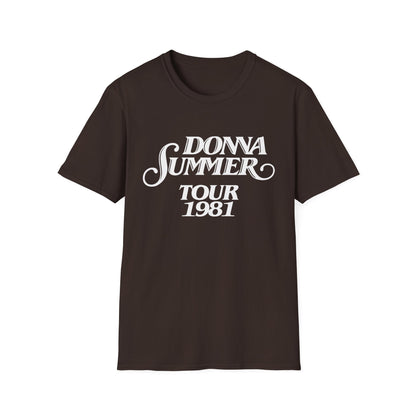 Donna Summer Tour 1981 T Shirt - Léger