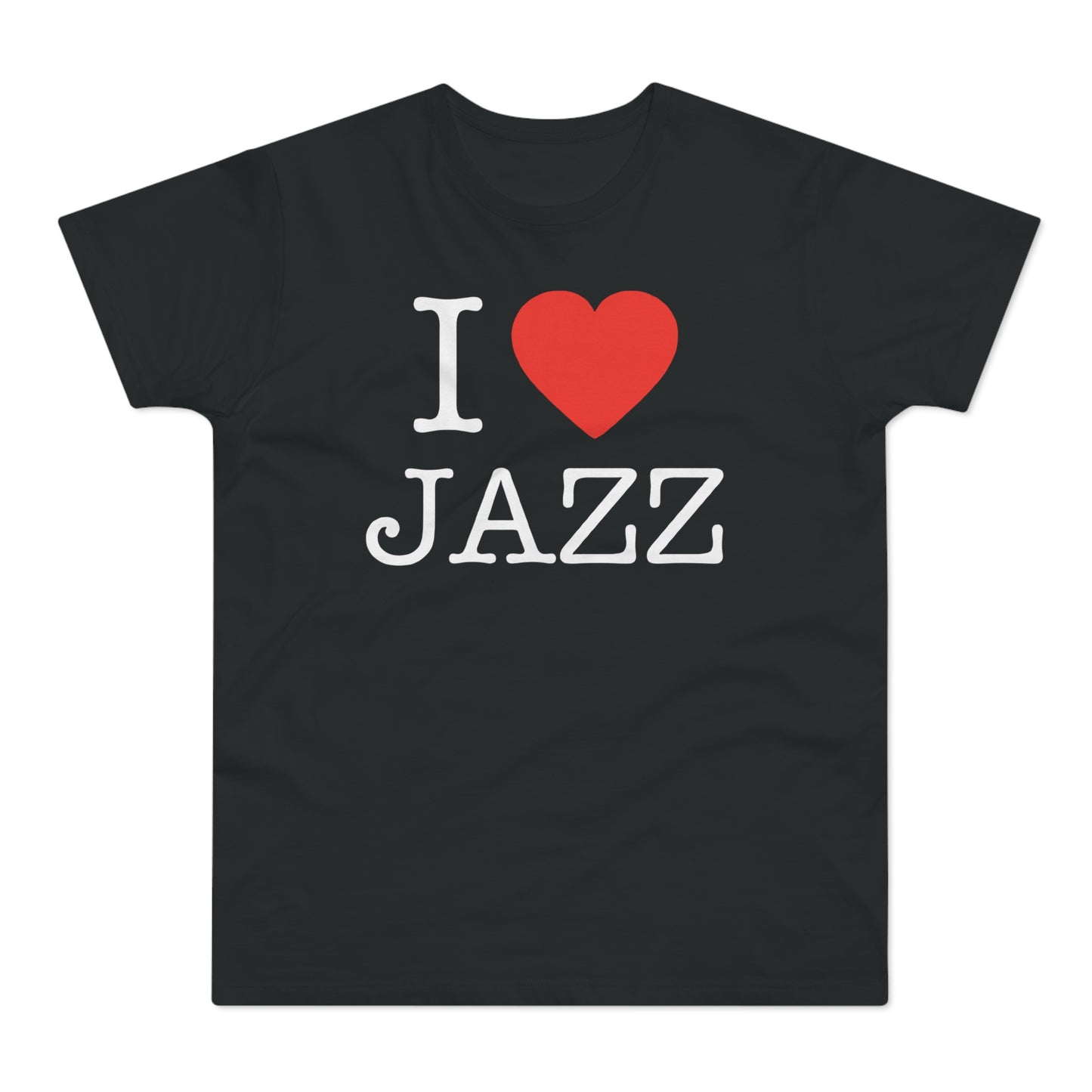 I Love Jazz T Shirt (Poids Standard)