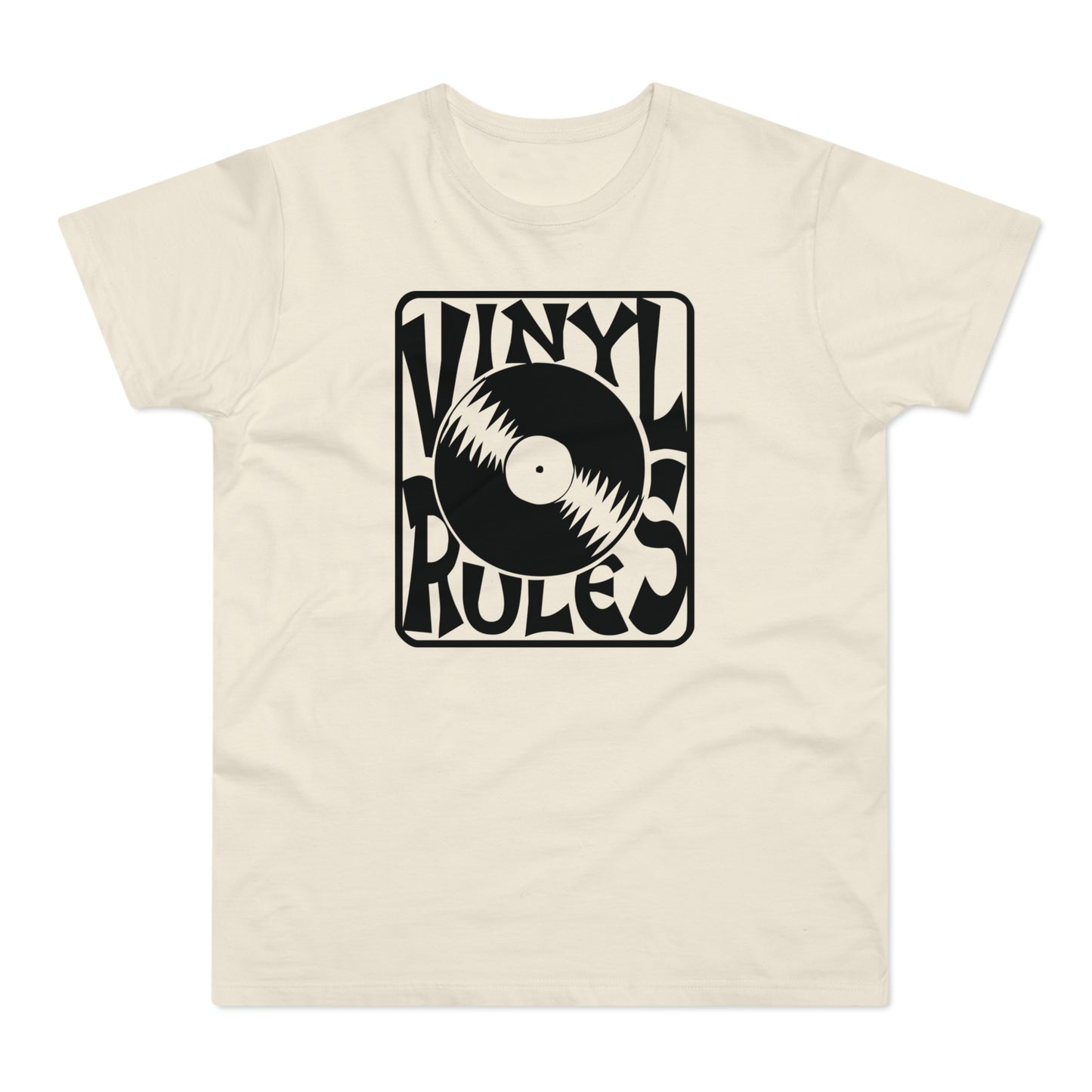 Vinyl Rules T Shirt (Poids Standard)