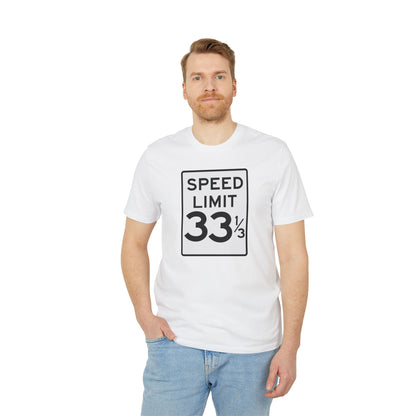 Speed Limit 33 RPM T Shirt (Coton Bio Premium)