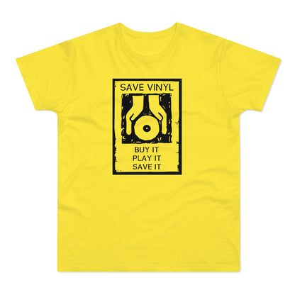 Save The Vinyl T Shirt (Poids Standard)