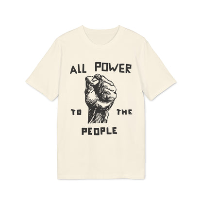 All Power To The People T Shirt (Coton Bio Premium)