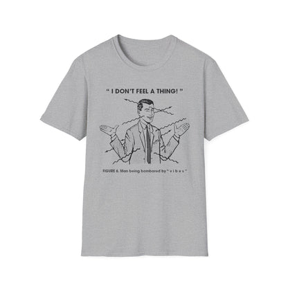 Bombarded By Vibes T Shirt - Léger