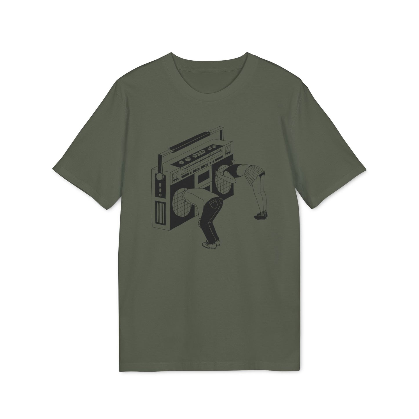Ghetto Blaster T Shirt (Coton Bio Premium)