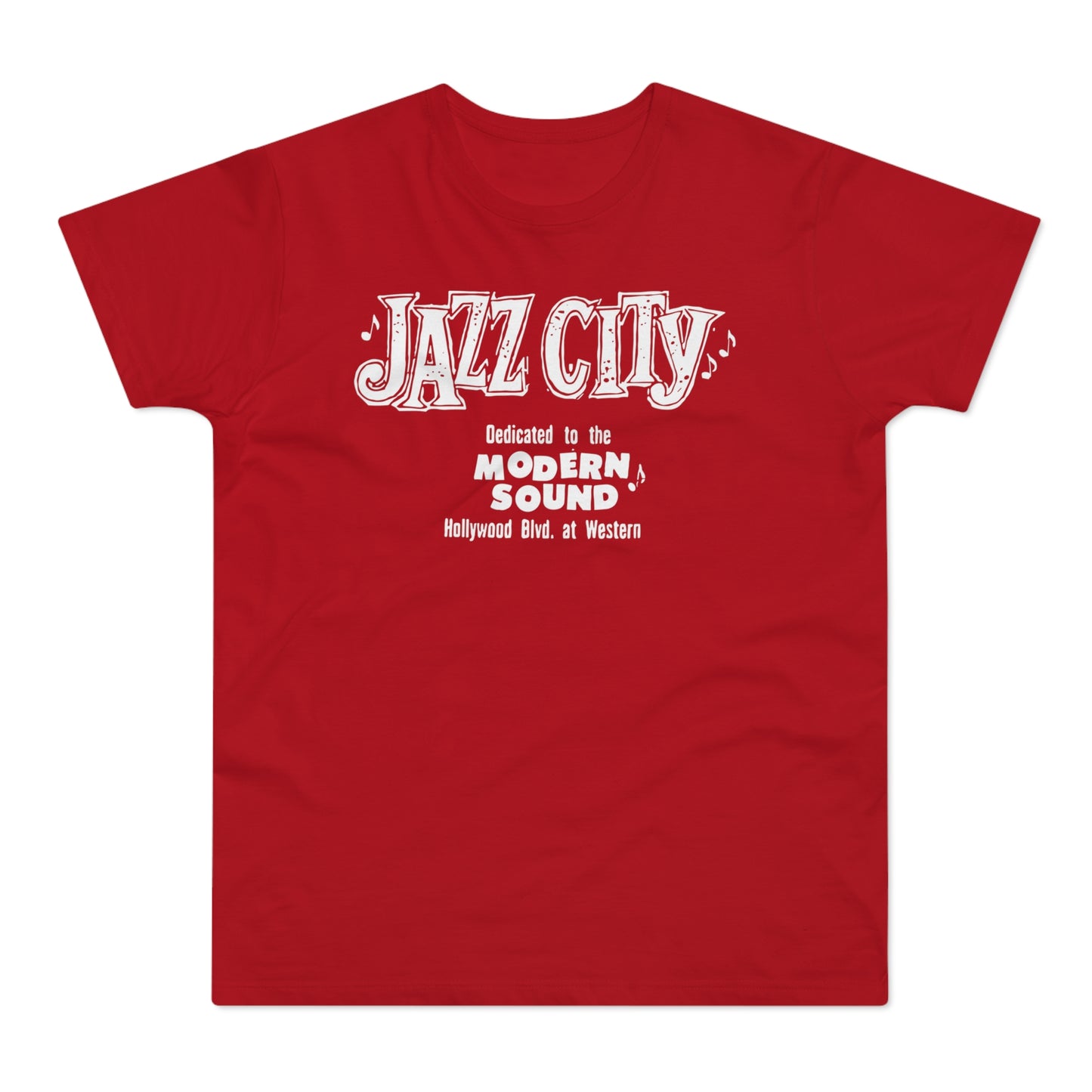 Jazz City T Shirt (Poids Standard) LA Jazz Club