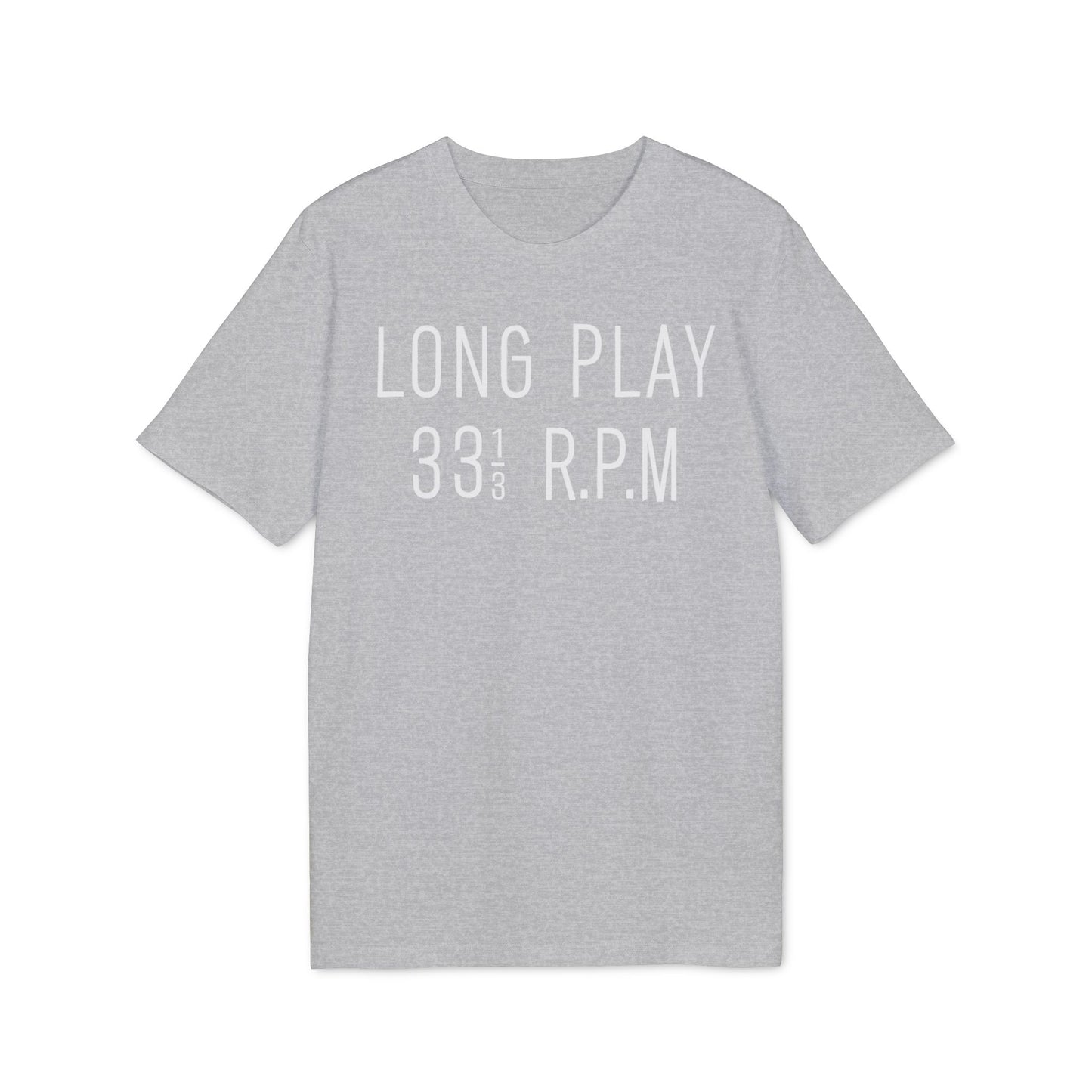 Long Play 33 1/3 RPM T Shirt (Coton Bio Premium)
