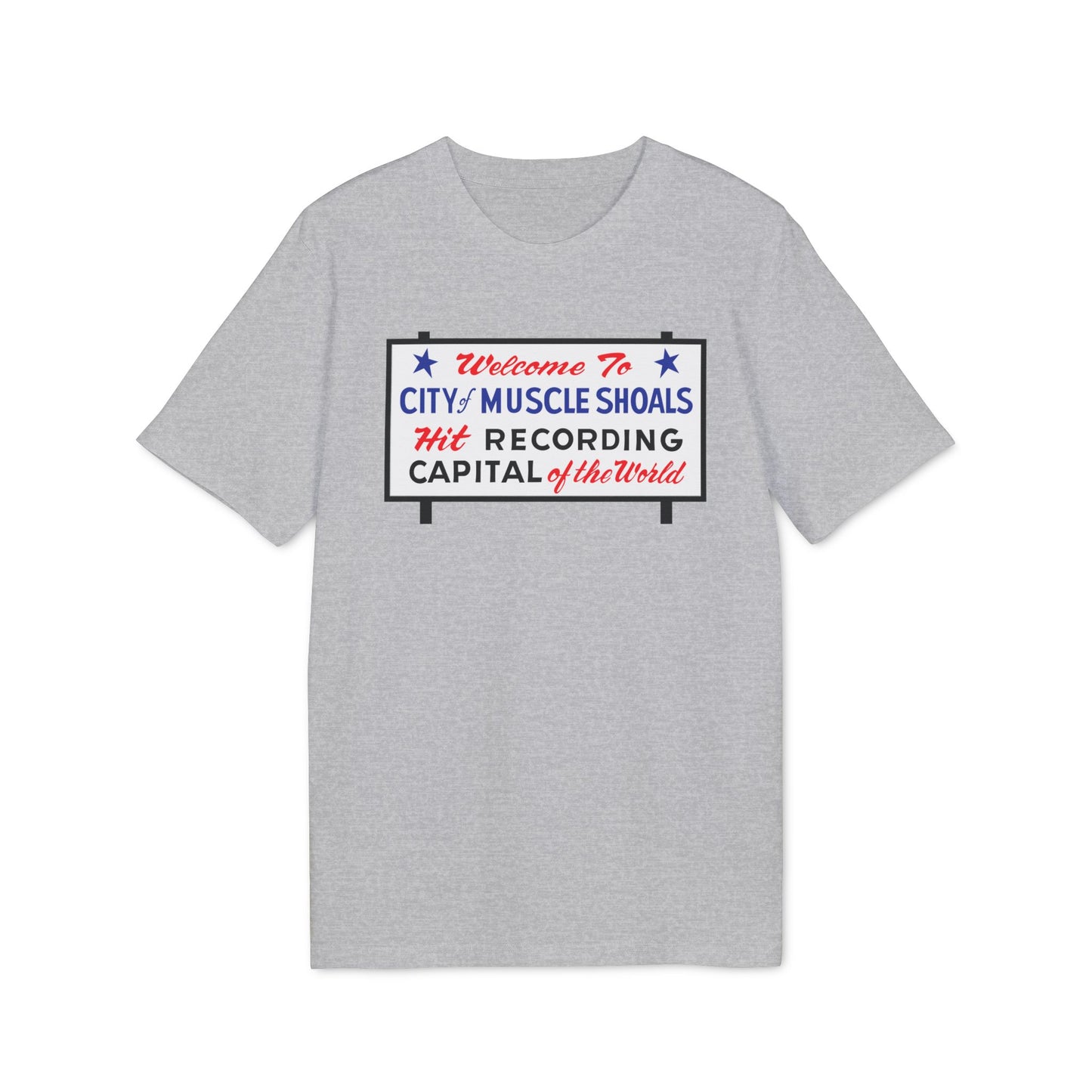Welcome To Muscle Shoals T Shirt (Coton Bio Premium)