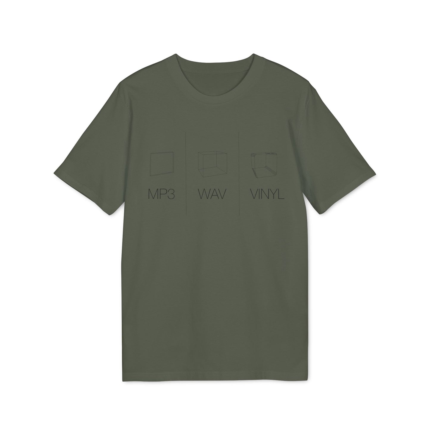 MP3 | WAV | VINYL T Shirt (Coton Bio Premium)