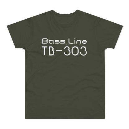 Roland Bassline TB 303 T Shirt (Poids Standard)