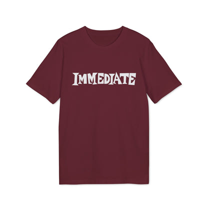 Immediate Records T Shirt (Coton Bio Premium)