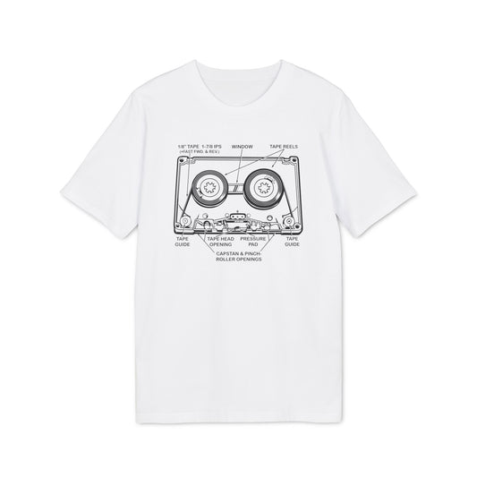 How It Works: Cassette Tape T Shirt (Coton Bio Premium)