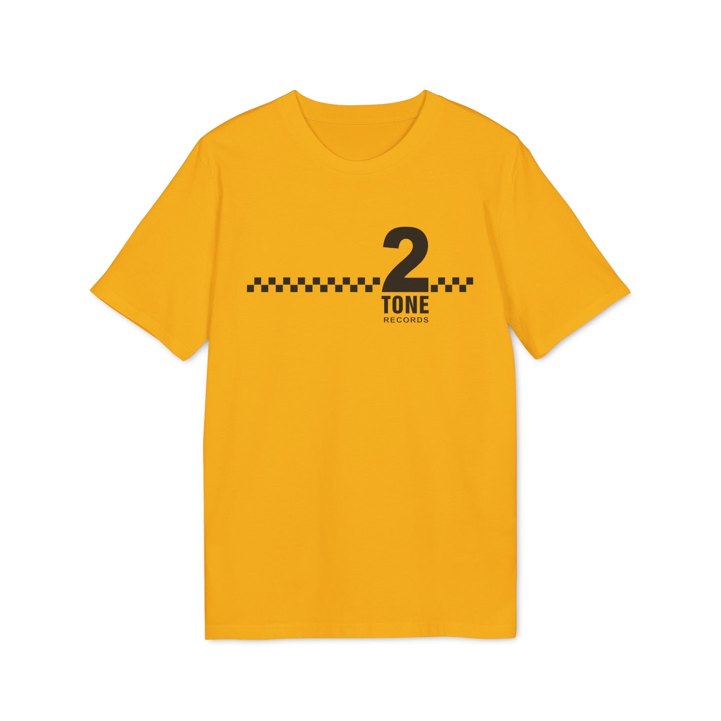 2 Tone Checks T Shirt (Coton Bio Premium)