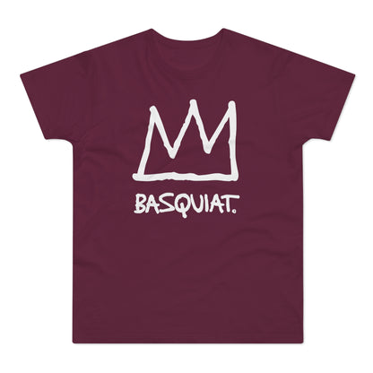 Jean Michel Basquiat Crown Logo T Shirt (Poids Standard)