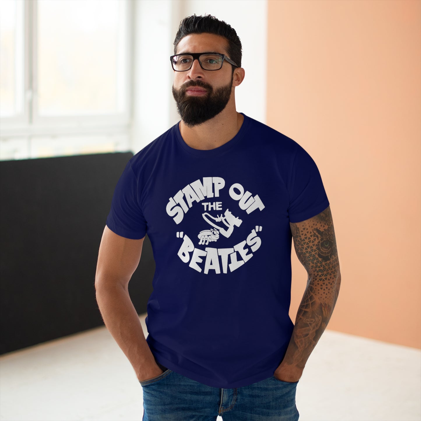 Stamp Out The Beatles T Shirt (Poids Standard)