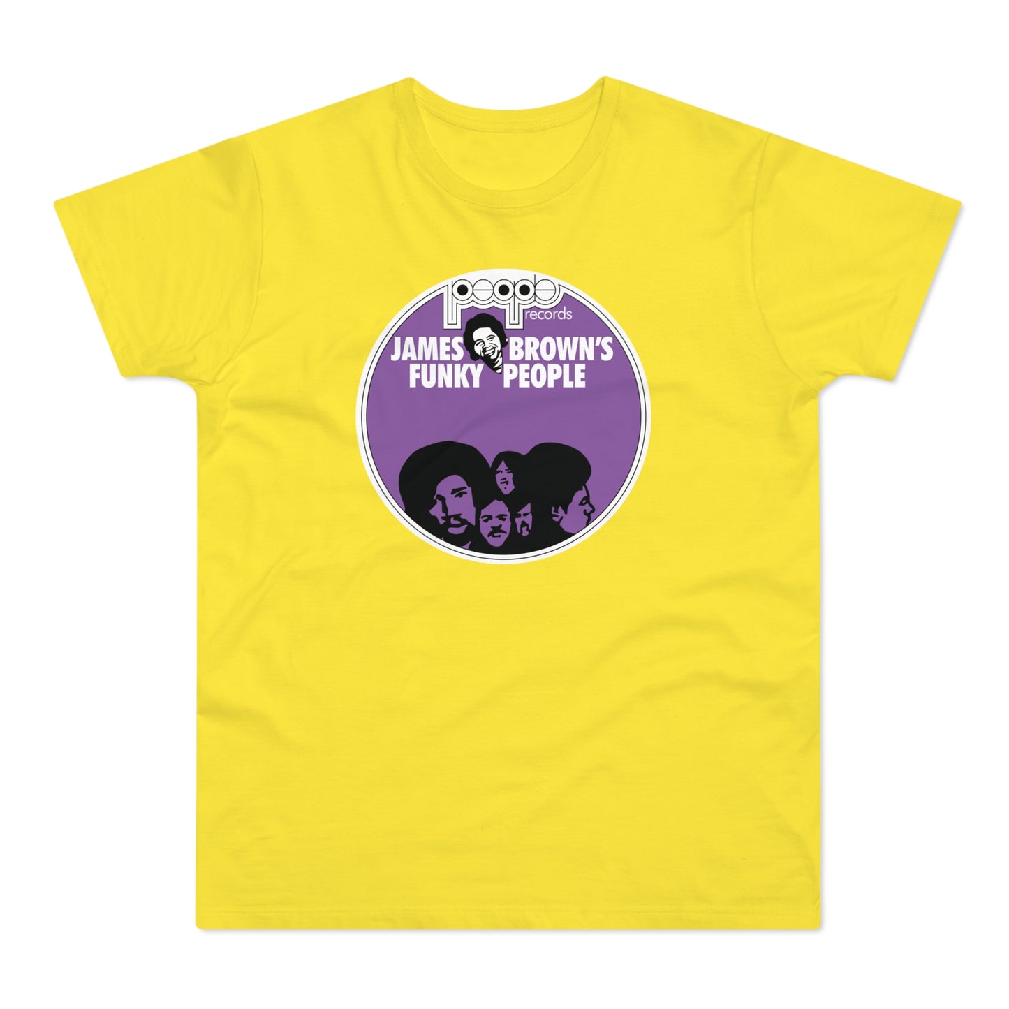 James Brown Funky People T Shirt (Poids Standard)