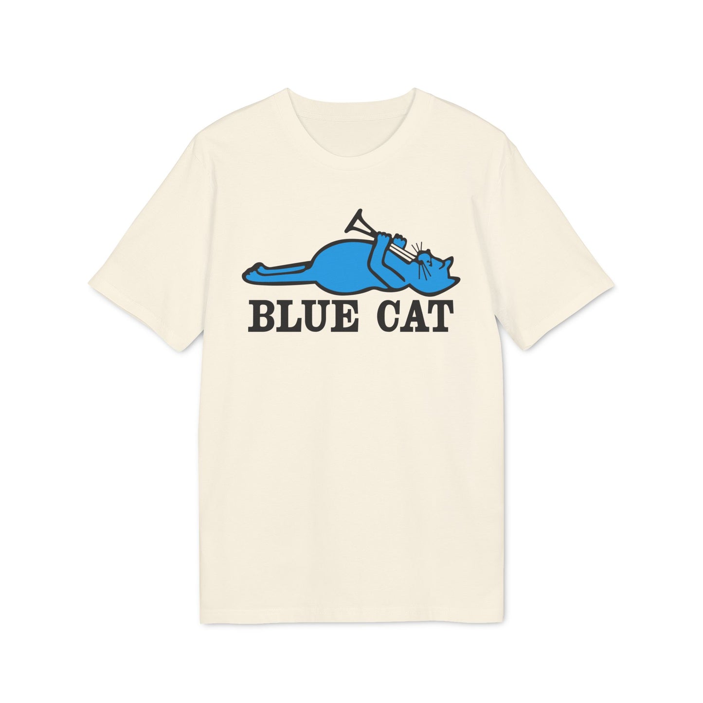 Blue Cat Records T Shirt (Coton Bio Premium)