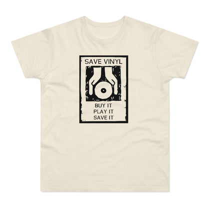 Save The Vinyl T Shirt (Poids Standard)