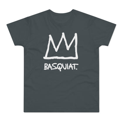 Jean Michel Basquiat Crown Logo T Shirt (Poids Standard)