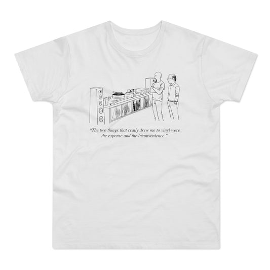 Vinyl Inconvenience T Shirt (Poids Standard)