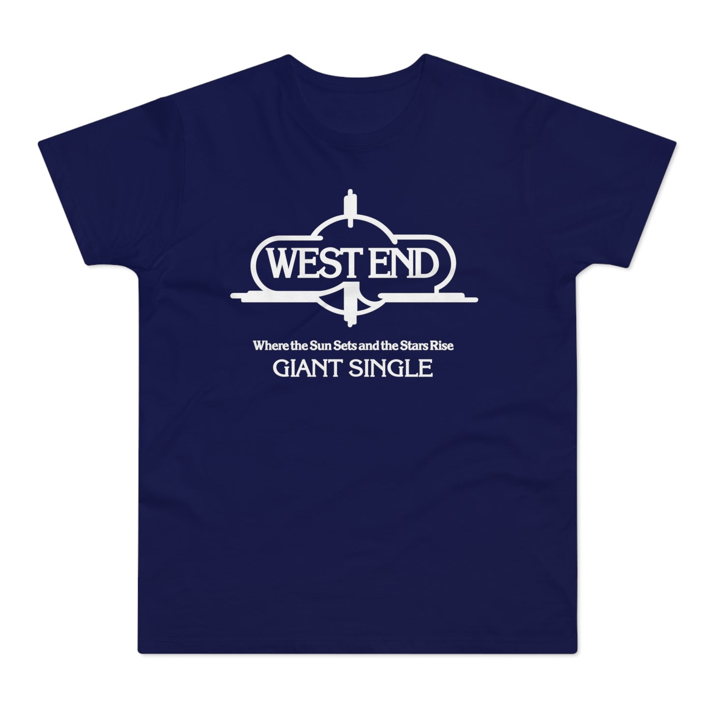 West End Records "Where The Sun Sets" T Shirt (Poids Standard)