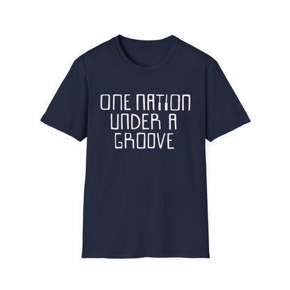 One Nation Under A Groove T Shirt - Léger