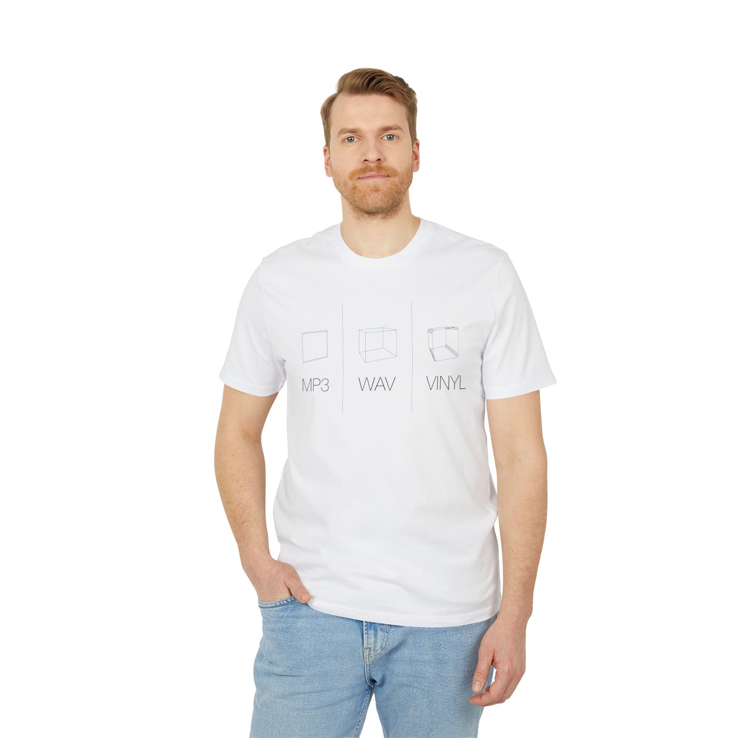MP3 | WAV | VINYL T Shirt (Coton Bio Premium)