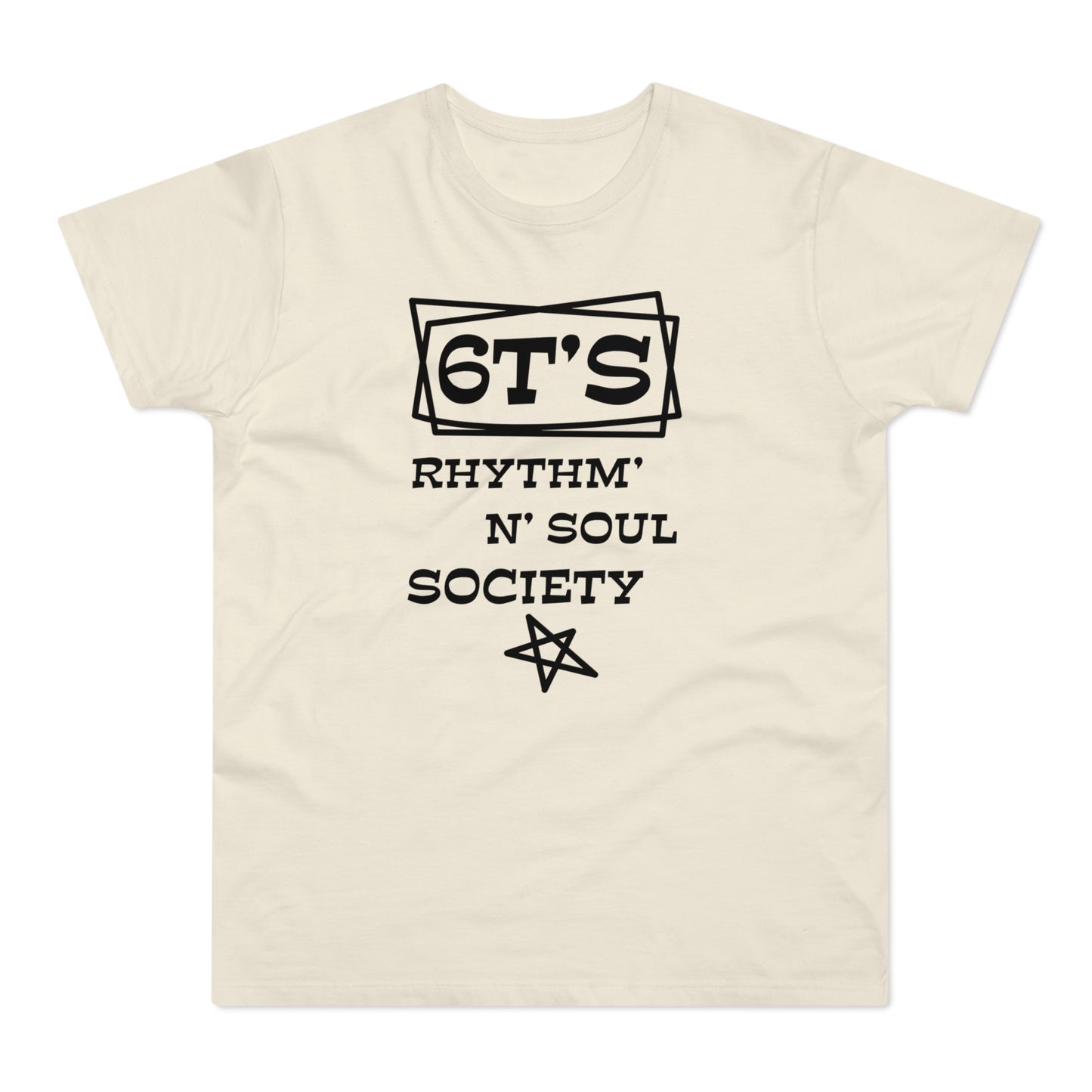 6T's Rhythm n Soul Society T Shirt (Poids Standard)
