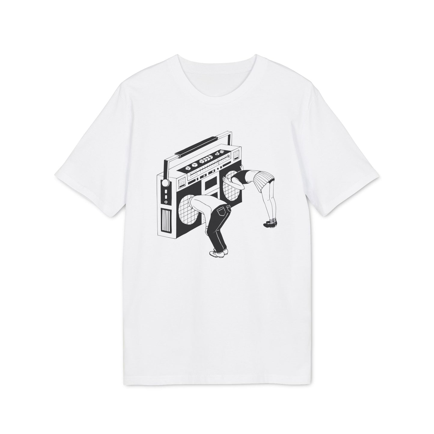 Ghetto Blaster T Shirt (Coton Bio Premium)
