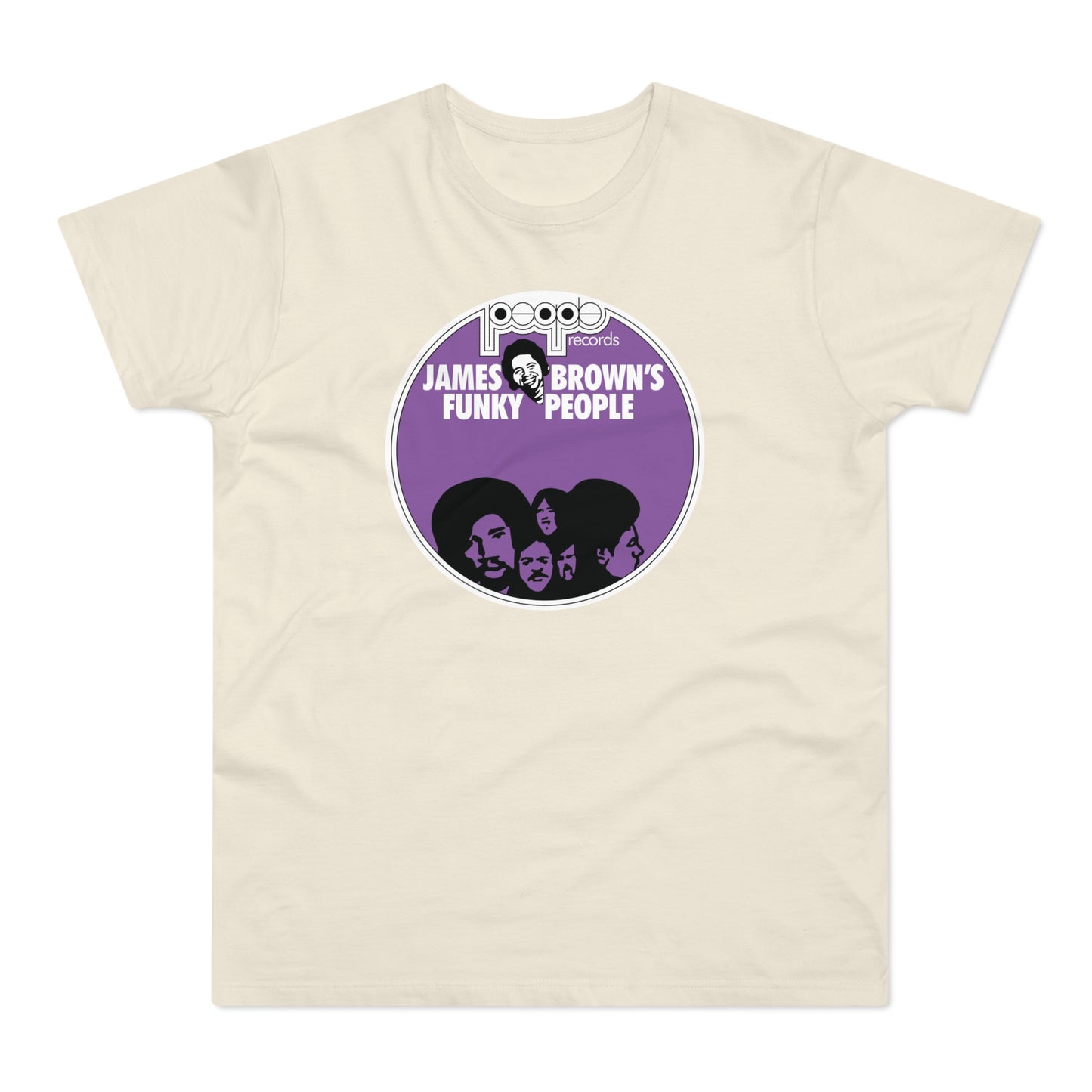James Brown Funky People T Shirt (Poids Standard)