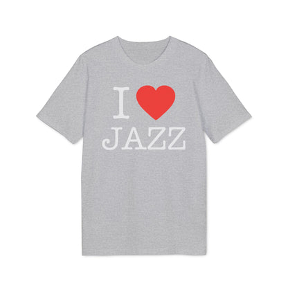 I Love Jazz T Shirt (Coton Bio Premium)