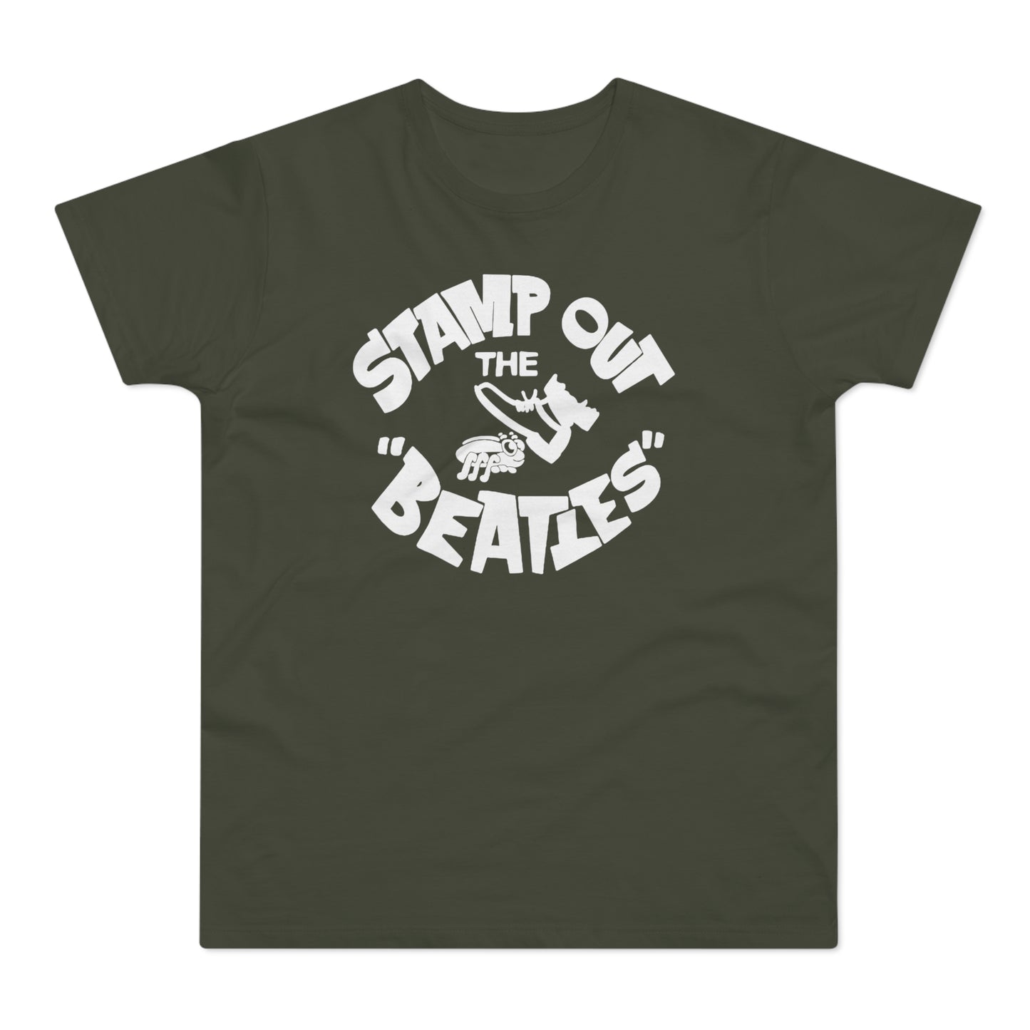 Stamp Out The Beatles T Shirt (Poids Standard)