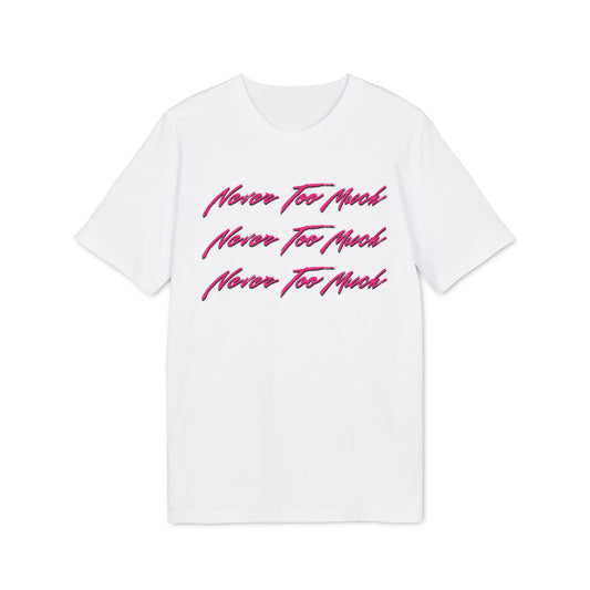Never Too Much Luther Vandross T Shirt (Coton Bio Premium)