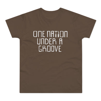 One Nation Under A Groove T Shirt (Poids Standard)