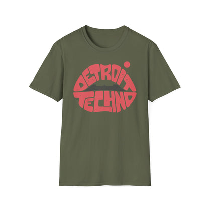 Detroit Techno T Shirt - Léger