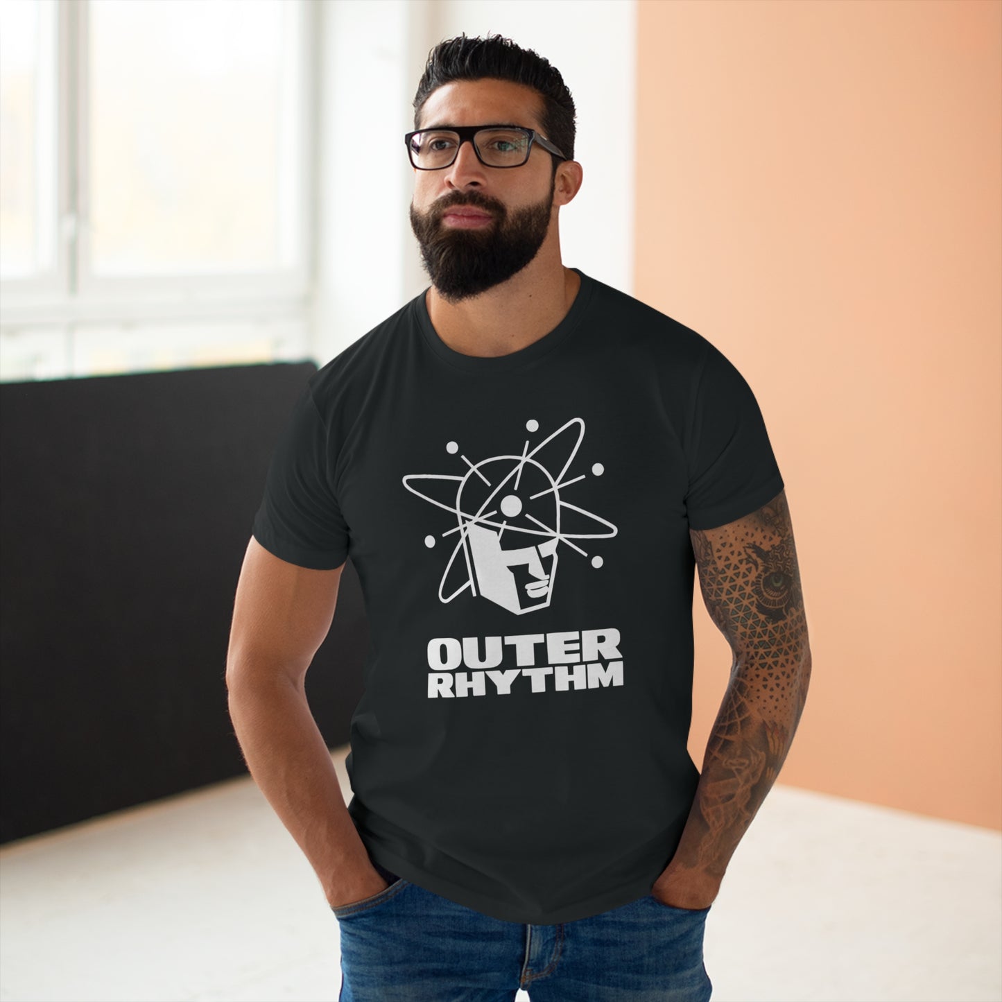 Outer Rhythm Records T Shirt (Poids Standard)