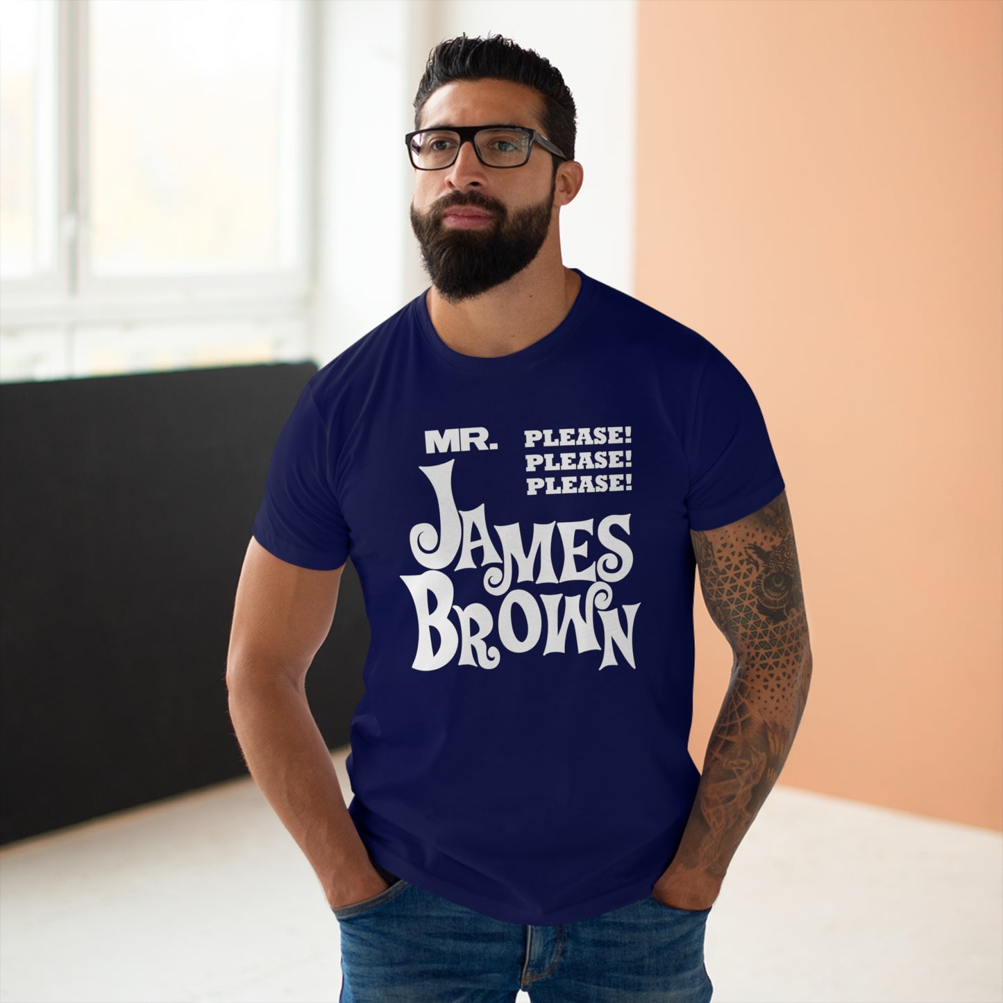 Mr Please Please Please James Brown T Shirt (Poids Standard)